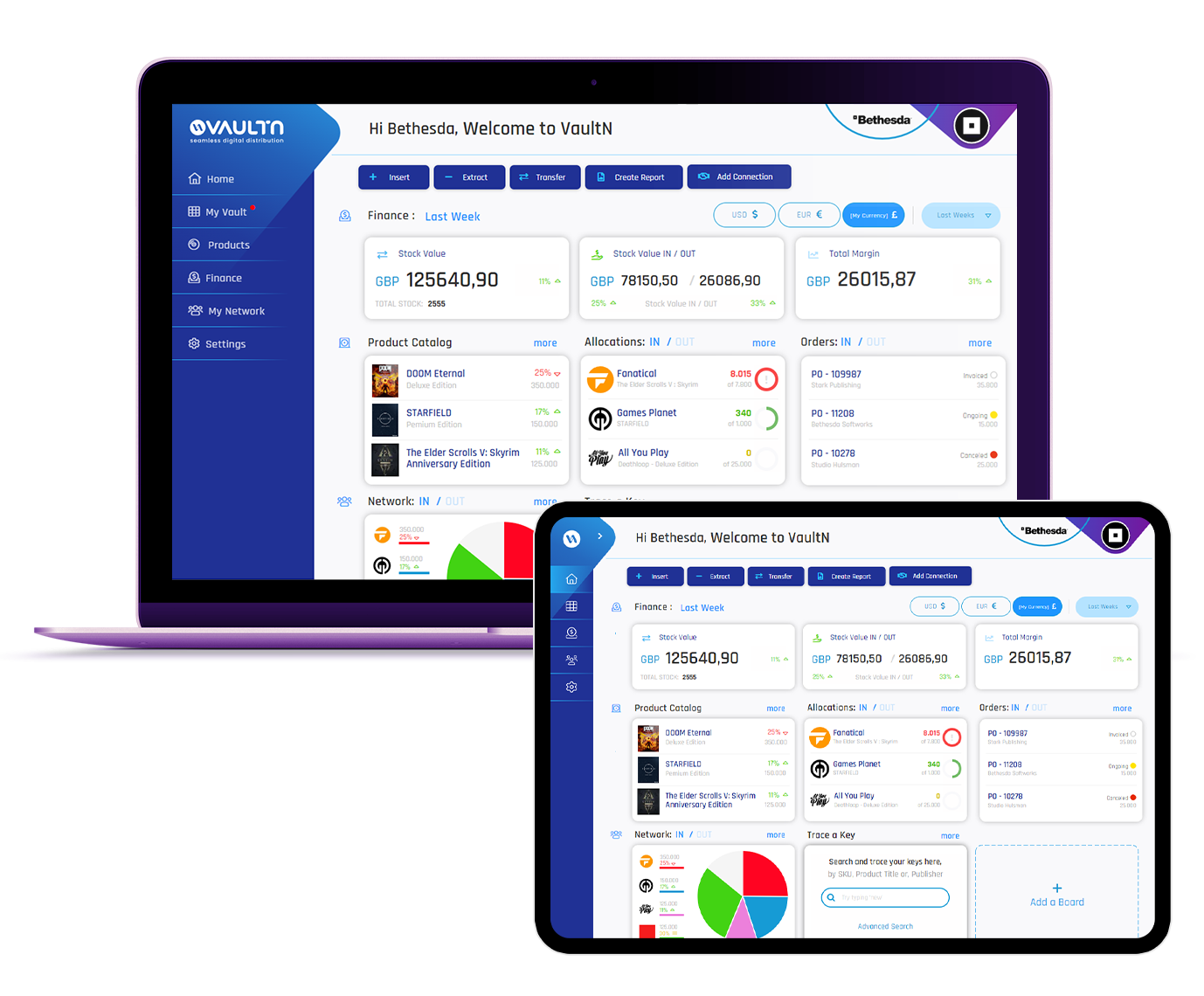 VaultN Smart Distribution Preview